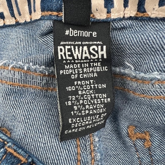 Rewash Vintage Reunion Skinny Distressed Jeans Size 5 (27) Women’s - Picture 7 of 8